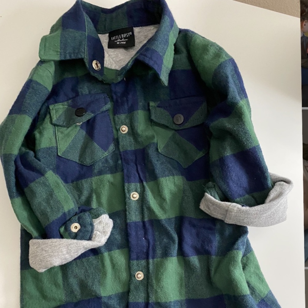Little Bipsy flannel